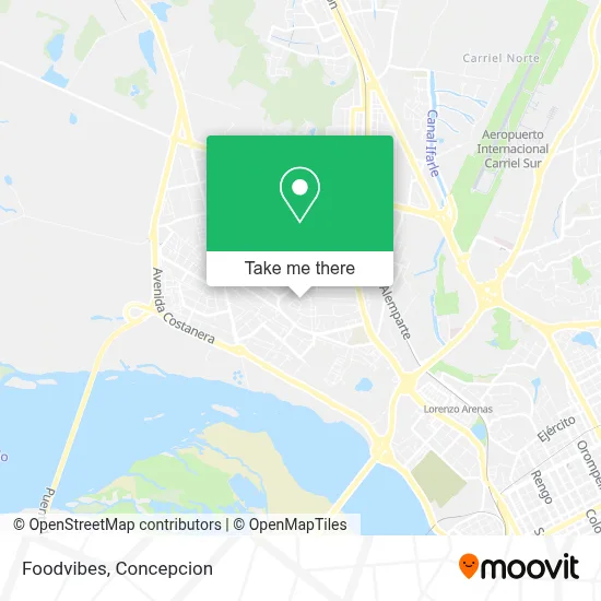 Foodvibes map