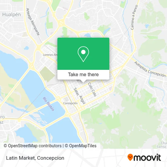 Latin Market map