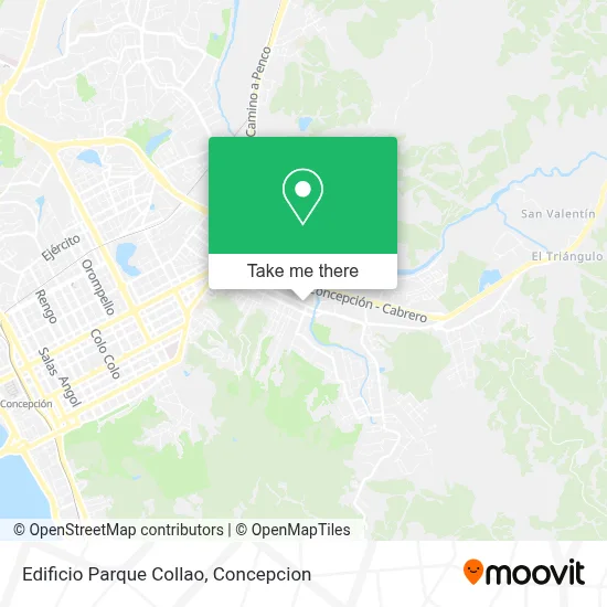 Edificio Parque Collao map