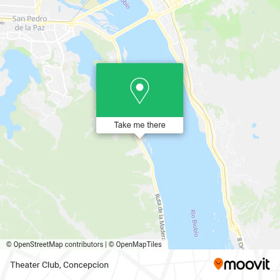 Teatro Club map