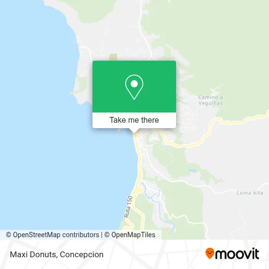 Maxi Donuts map
