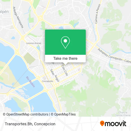 Transportes.Bh map