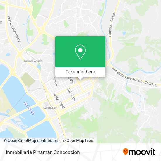 Inmobiliaria Pinamar map