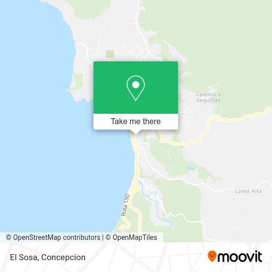 El Sosa map