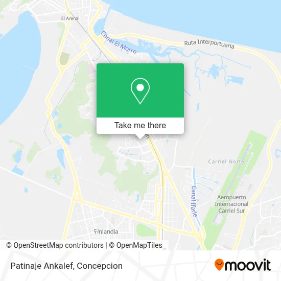 Patinaje Ankalef map