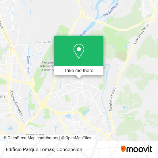 Edificio Parque Lomas map