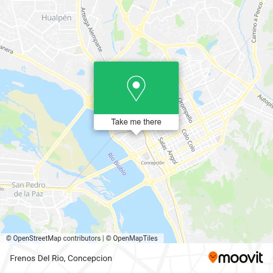 Frenos Del Rio map