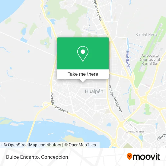 Dulce Encanto map