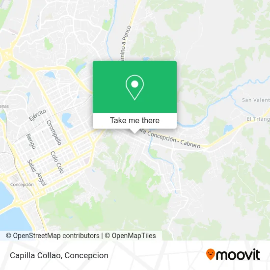 Capilla Collao map
