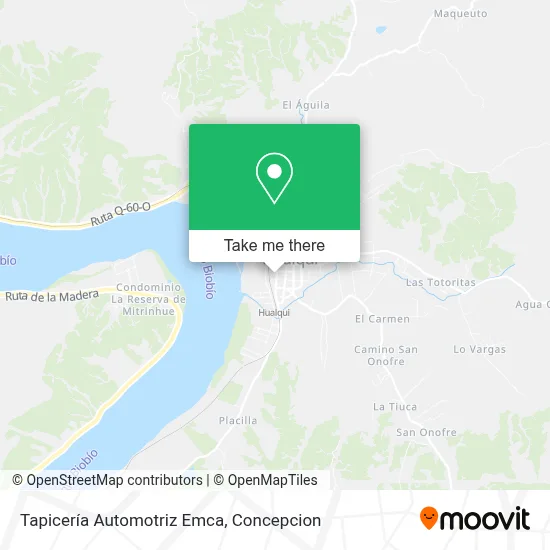 Tapicería Automotriz Emca map