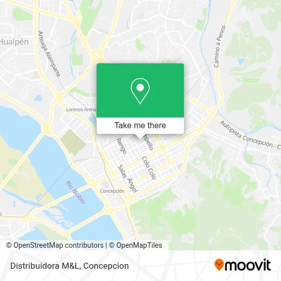 Distribuidora M&L map