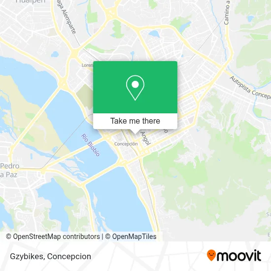 Gzybikes map