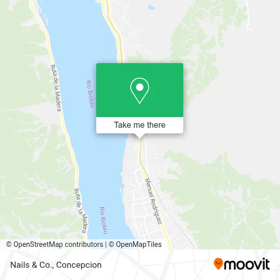 Nails & Co. map