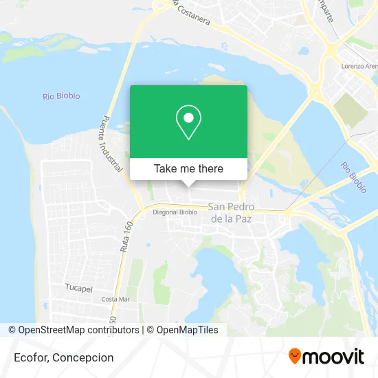 Ecofor map
