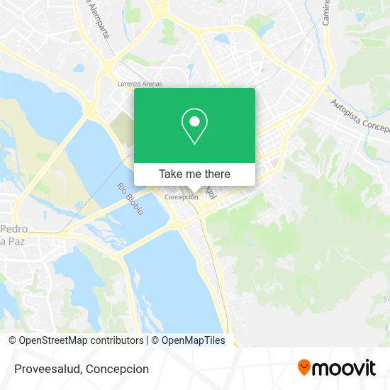 Proveesalud map
