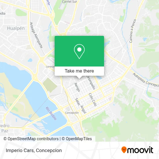 Imperio Cars map