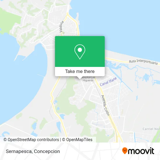 Sernapesca map