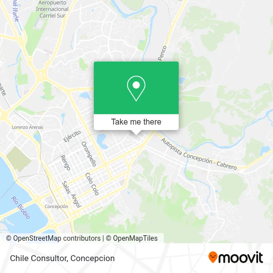Chile Consultor map