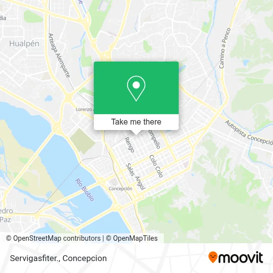 Servigasfiter. map