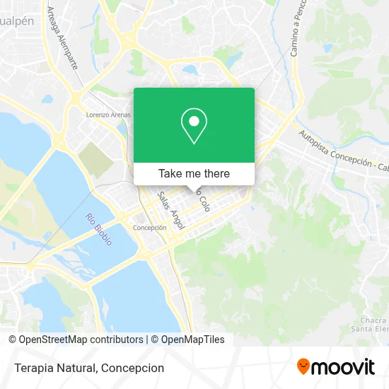 Terapia Natural map