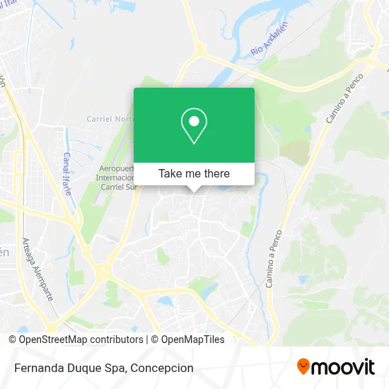 Fernanda Duque Spa map