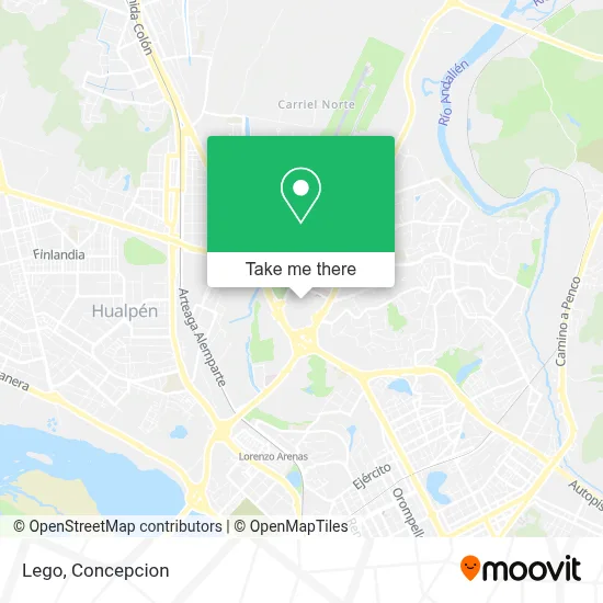 Lego map