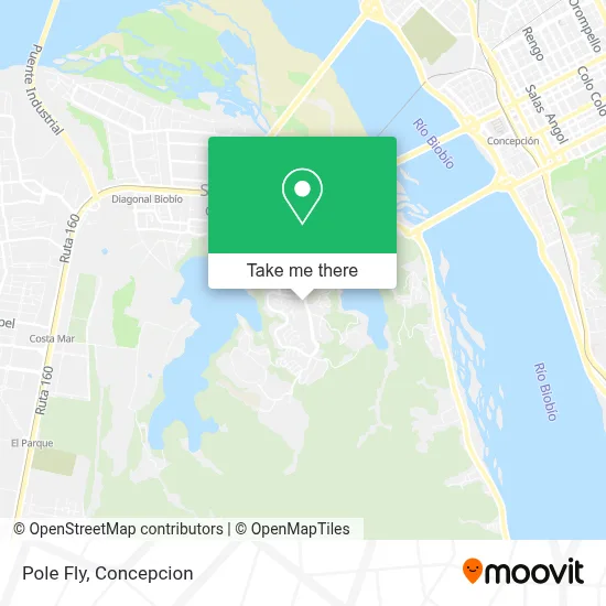 Pole Fly map