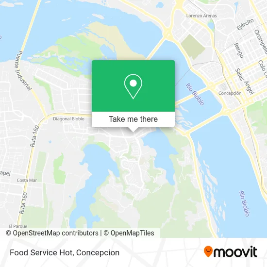 Food Service Hot map