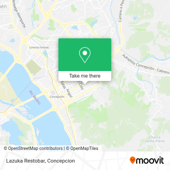 Lazuka Restobar map