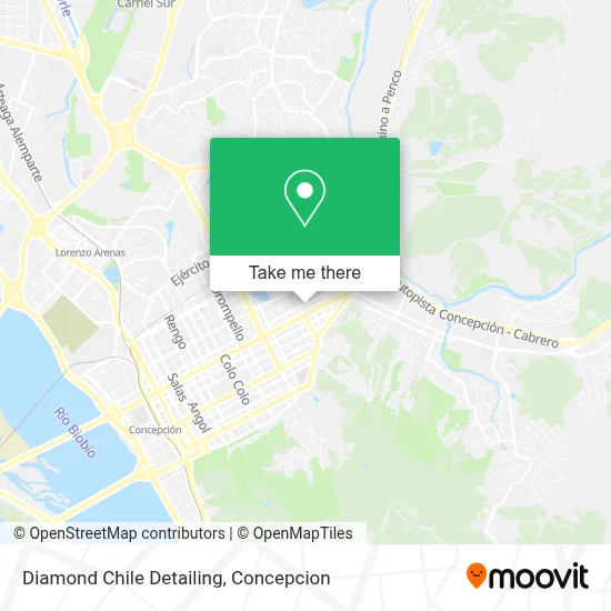 Diamond Chile Detailing map