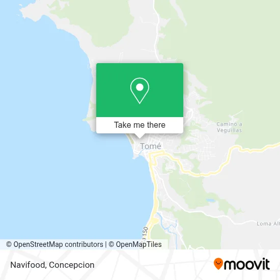 Navifood map