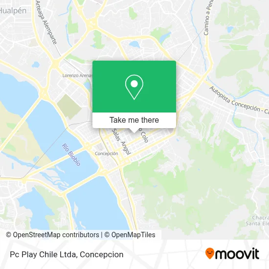 Pc Play Chile Ltda map