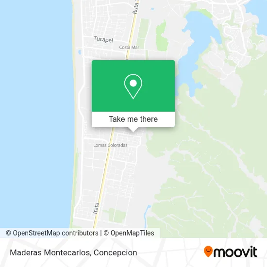 Maderas Montecarlos map