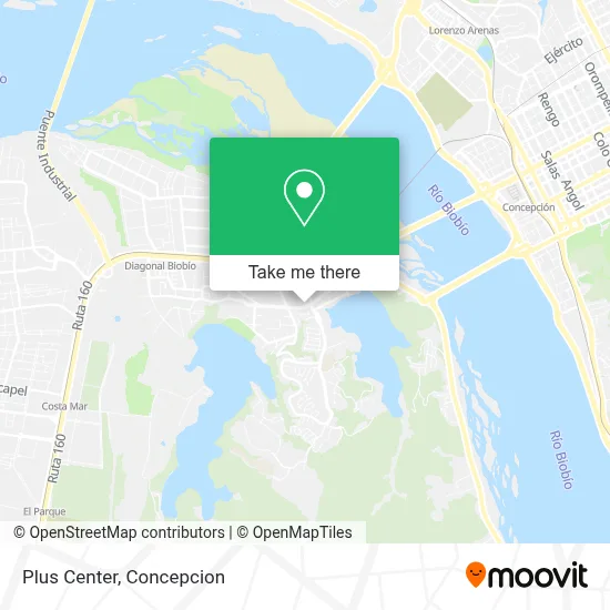 Plus Center map