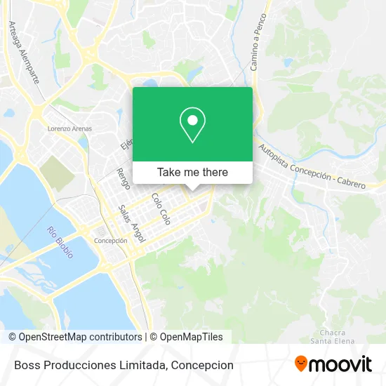 Boss Producciones Limitada map