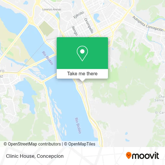 Clinic House map