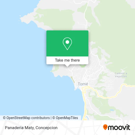 Panaderia Maty map