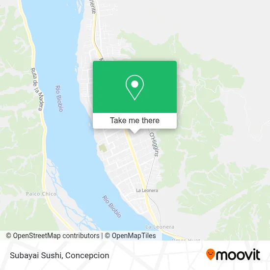 Subayai  Sushi map
