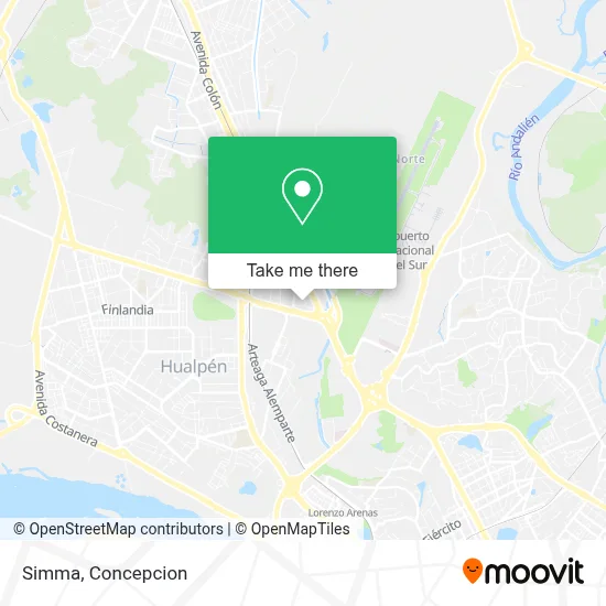Simma map