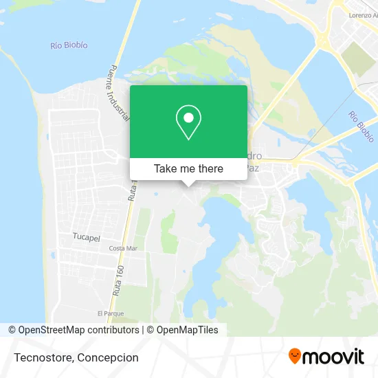 Tecnostore map