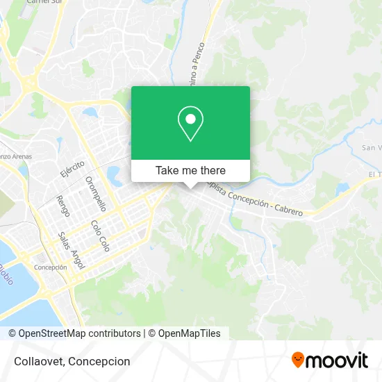 Collaovet map