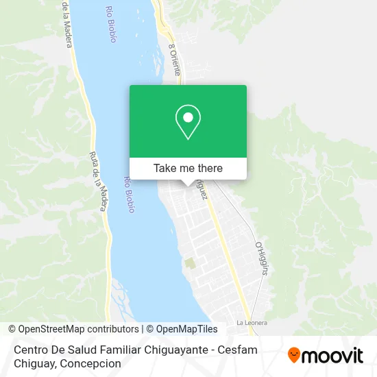 Centro De Salud Familiar Chiguayante - Cesfam Chiguay map