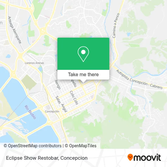 Eclipse Show Restobar map