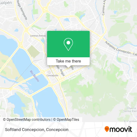 Softland Concepcion map