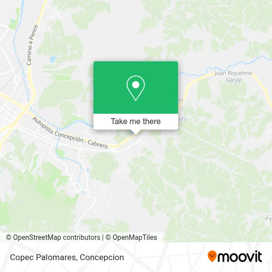 Copec Palomares map