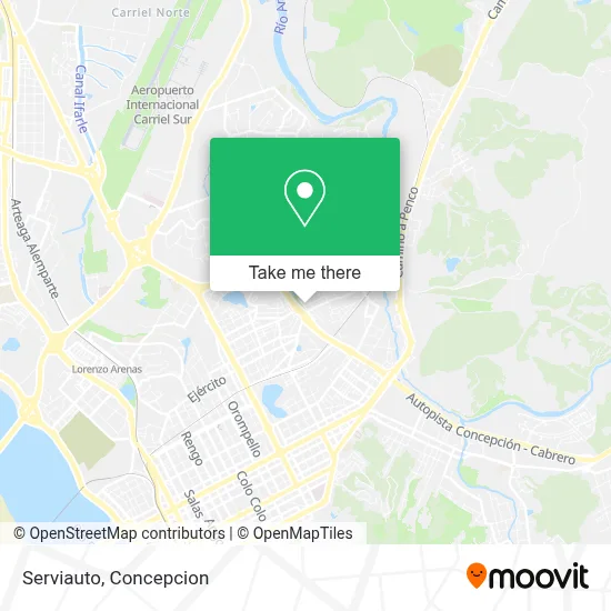 Serviauto map