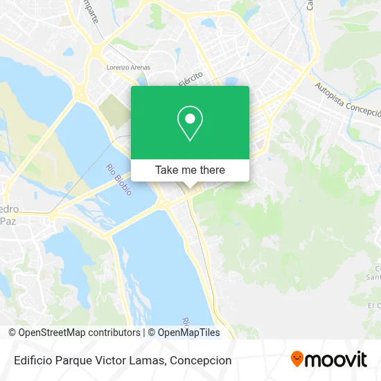 Edificio Parque Victor Lamas map