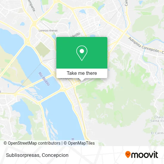 Sublisorpresas map