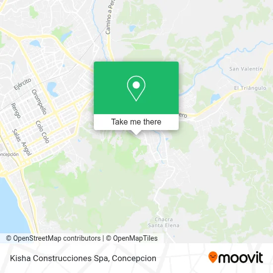 Kisha Construcciones Spa map