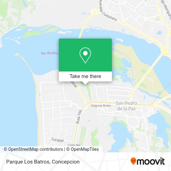 Parque Los Batros map